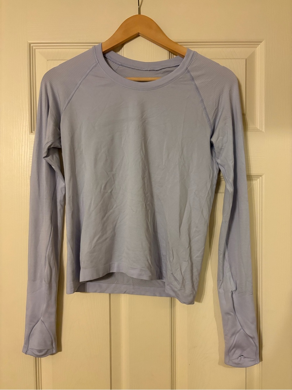 Lululemon Women's Long Sleeve Crew Neck Top - Light Lavender